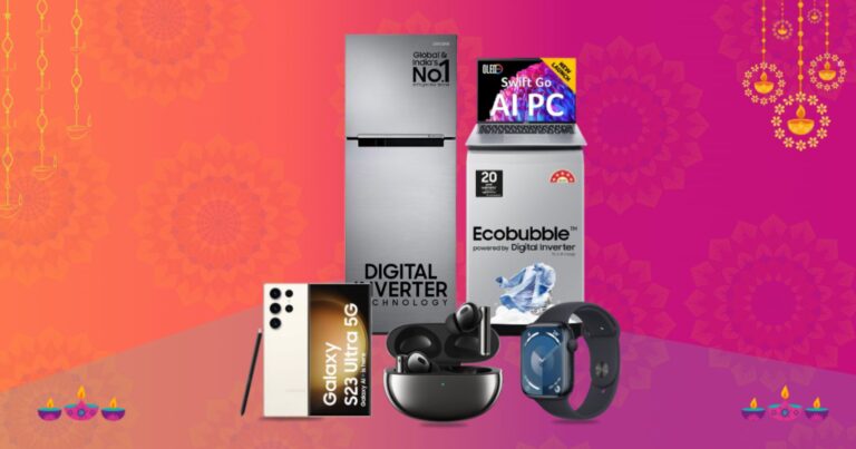 Get Up to 75% OFF on Electronics and Accessories Amazon Great Indian Festival Sale Offers on Electronics